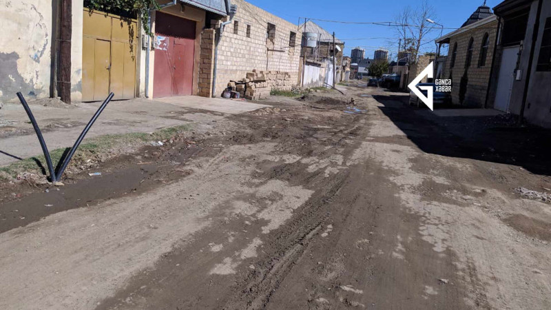 Gəncədə erməni terroruna məruz qalmış evlərin tikinti işləri sürətlə davam edir