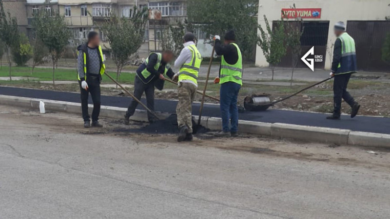 Gəncə sakinləri üçün işıqlandırılmış və asfaltlanmış yol təhvil veriləcək
