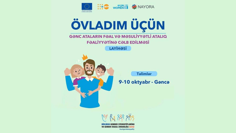 Gəncədə atalar üçün təlim keçirilib