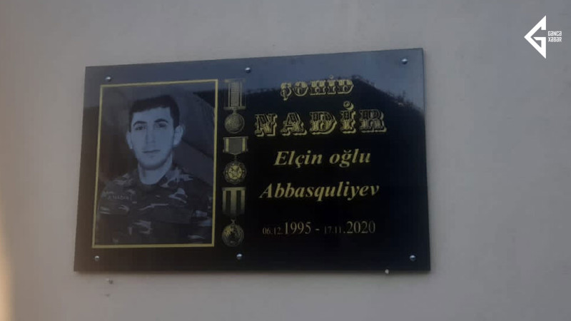 Şuşa əməliyyatında şücaət göstərən şəhidin adına ehsan bulağı inşa edilir