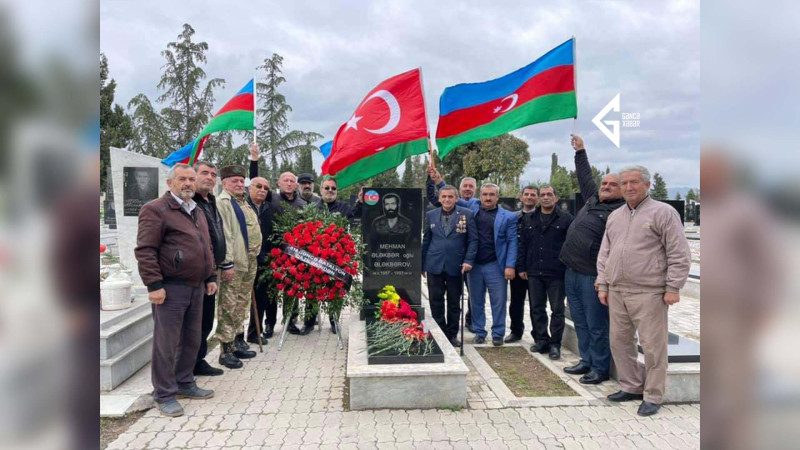 Gəncə Batalyonun əfsanəvi komandiri-nin qəbri ziyarət olunub