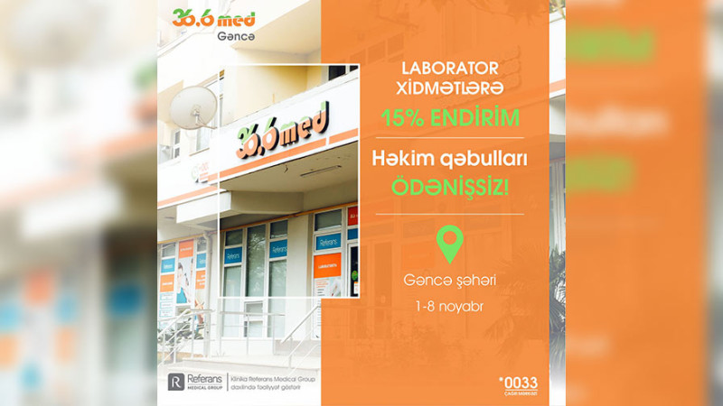 Gəncə: Zəfər günü münasibəti ilə klinikada endirimlər təşkil olunacaq