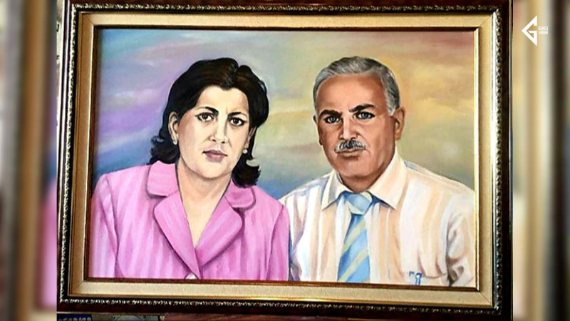 Gəncəli xanım rəngkarlıq və qrafika sahələri üzrə sənət əsərləri hazırlayır