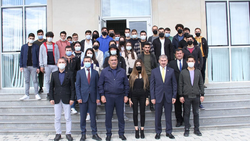 ADAU-da türkiyəli tələbələrlə görüş baş tutub