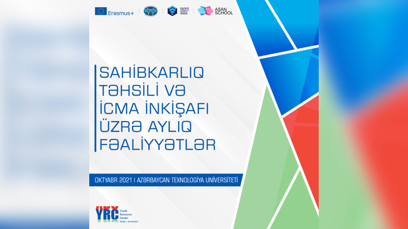 Gəncədə ödənişsiz təlimlərə qeydiyyat başlayıb