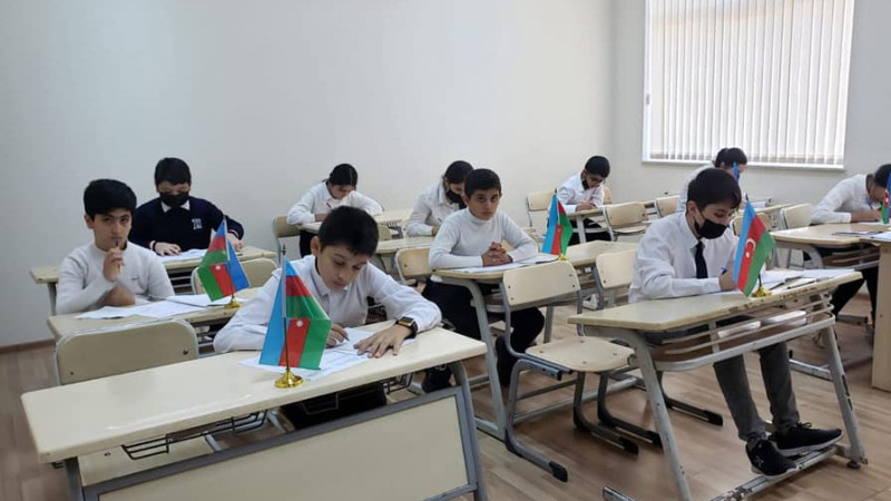 Gəncədə şəhidlərin xatirəsinə olimpiada keçirilib