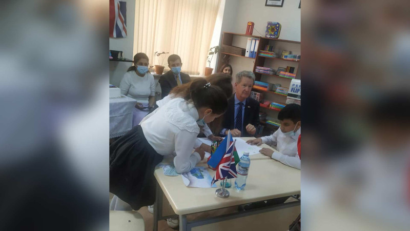 Britaniya səfiri Gəncəyə səfər edib