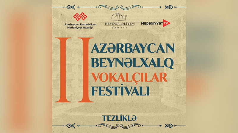 II Azərbaycan Beynəlxalq Vokalçılar Festivalı çərçivəsində Gəncədə konsert keçiriləcək