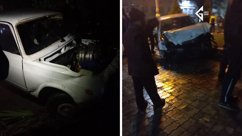 Gəncədə qəza: sürücü hadisə yerində keçinib
