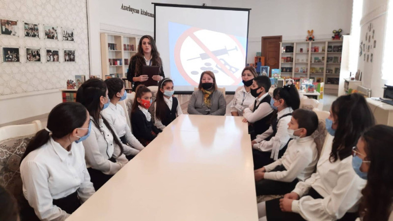 Gəncədə Ağ ölümün qara üzü adlı tədbir keçirilib