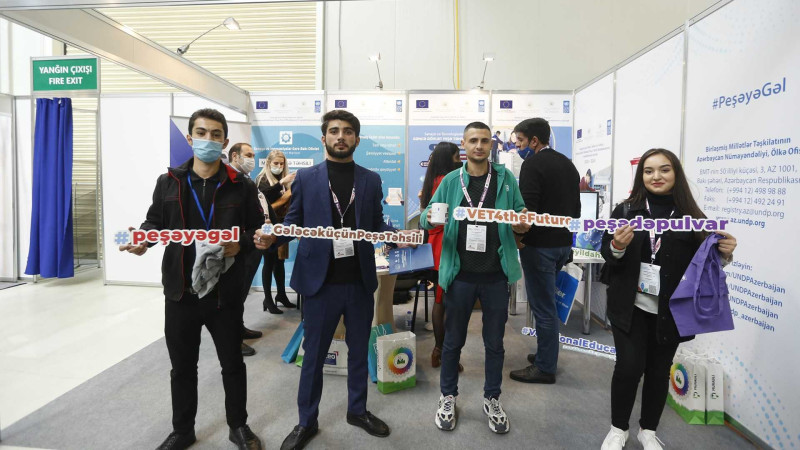 Gəncə Dövlət Peşə Təhsil Mərkəzi 26-cı Azərbaycan Beynəlxalq İnşaat Sərgisində iştirak edib