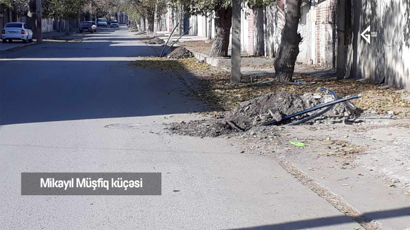 Gəncədə işıqlandırma sisteminin qurulması prosesi geniş vüsət alıb