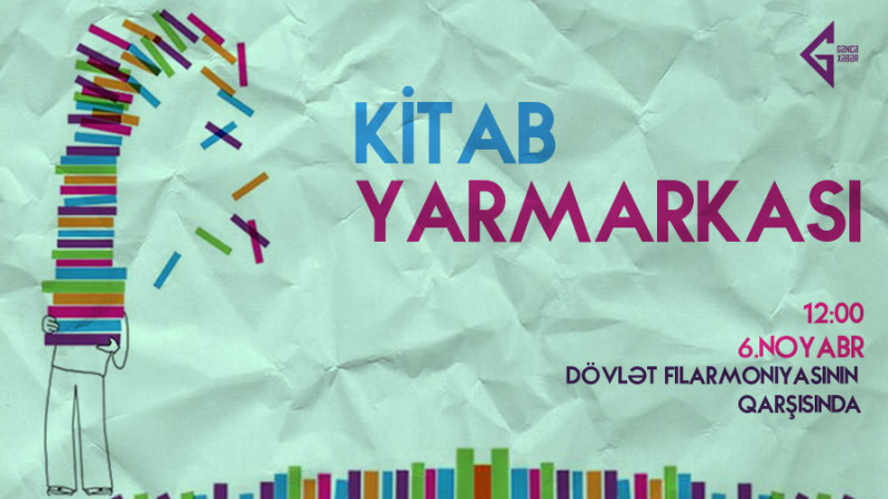 Gəncədə kitab yarmarkası baş tutacaq
