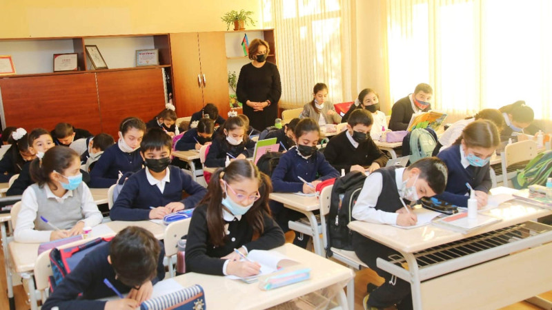 Gəncədə məktəblərində monitorinqlər keçirilib