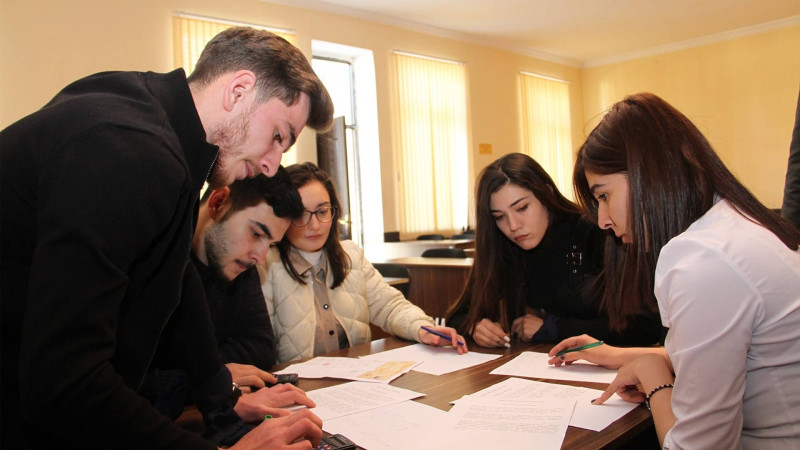 Gəncədə 4-cü kurs tələbələri üçün Kvest təşkil olunub