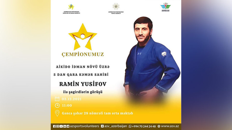 Çempionumuz layihəsi Gəncədə