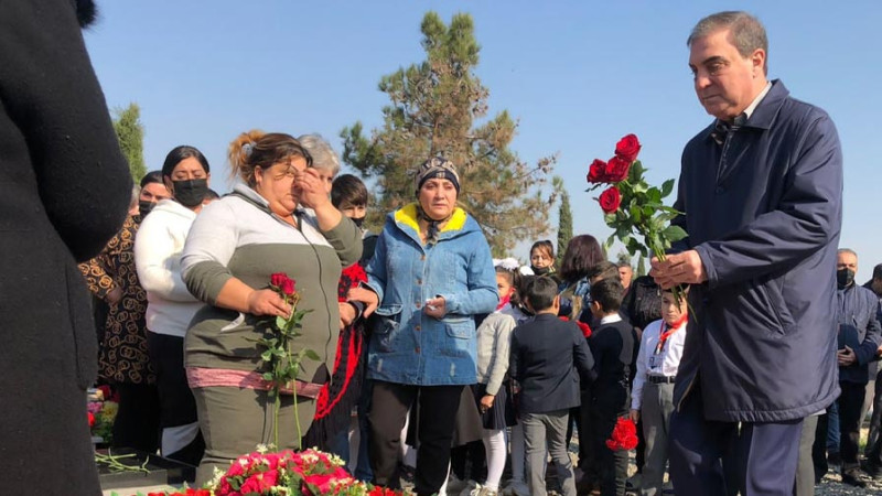 Şəhid ailələrinə Gəncədə torpaq sahələri verilib