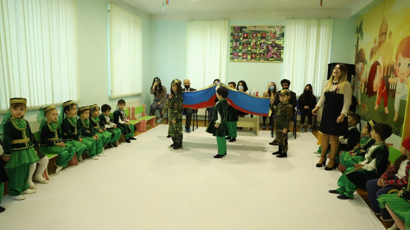 Gəncədə körpələr evində tədbir keçirilib