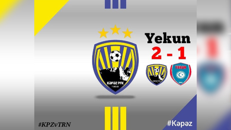 Gəncənin Kəpəz futbol klubundan növbəti qələbə