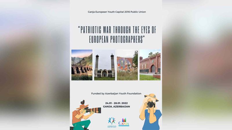 Gəncədə avropalı fotoqraflar layihədə iştirak edəcəklər