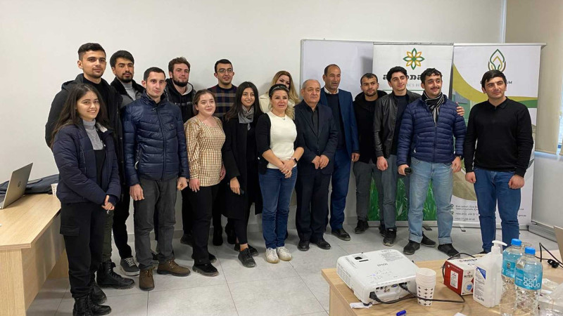 Gəncəli tələbələr AGRODAİRY MMC-də təlimdə iştirak edəcəklər