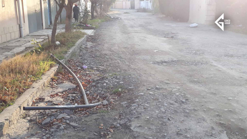 Gəncədə işıqlandırma işləri davam edir