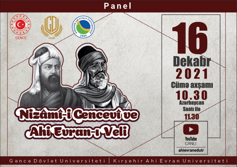 GDU Kırşəhər Ahi Evran Universiteti ilə birgə konfrans keçirib