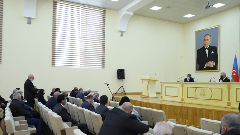 GDU: Elmi Şuranın növbəti iclası keçirilib