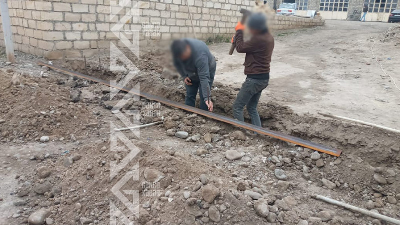 Yeni Gəncə qəsəbəsində növbəti ərazi su ilə təmin olunub