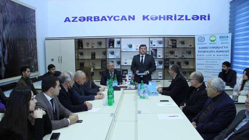Gəncədə Kəhriz Sistemləri adlı kitab təqdim olunub