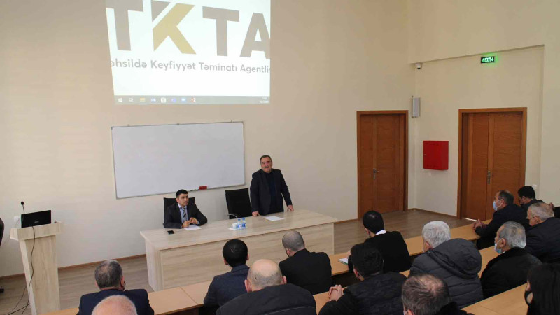 Azərbaycan Dövlət Aqrar Universitetində görüş keçirilib