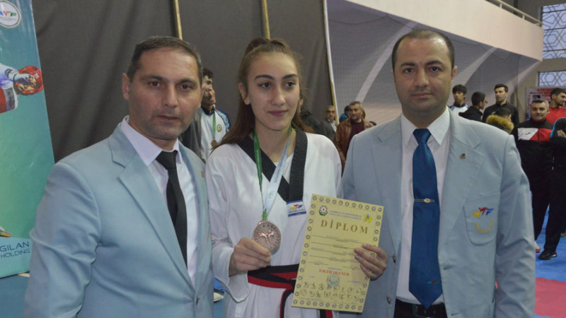 Gəncəni təmsil edən idmançı Resublika çempionatında üçüncü yerə çıxıb