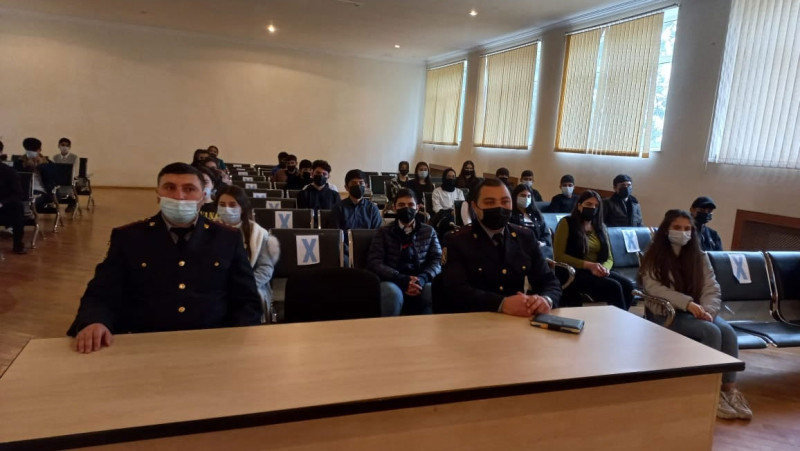 Nizami rayon Polis idarəsi narkomaniya ilə bağlı tədbir keçirib
