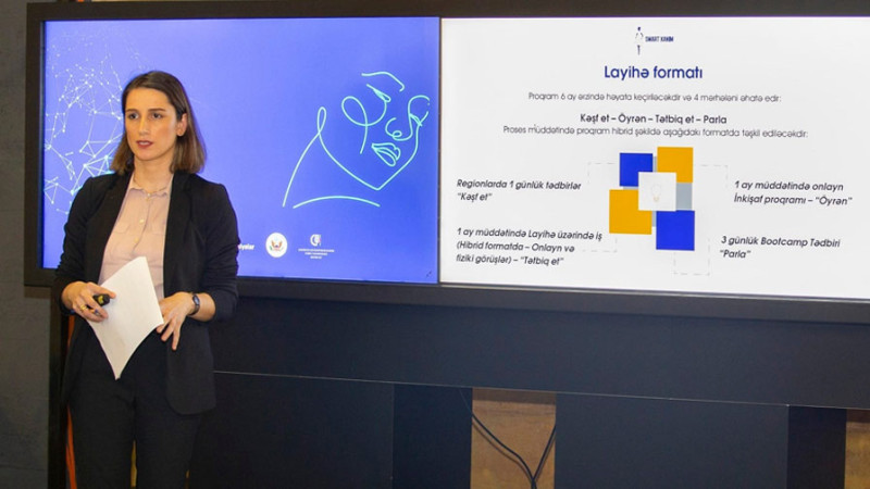 Gəncə: Smart xanım layihəsinə qeydiyyat başlayıb
