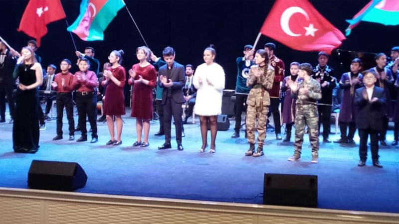 Gəncədə şəhid övladları üçün tədbir keçirilib
