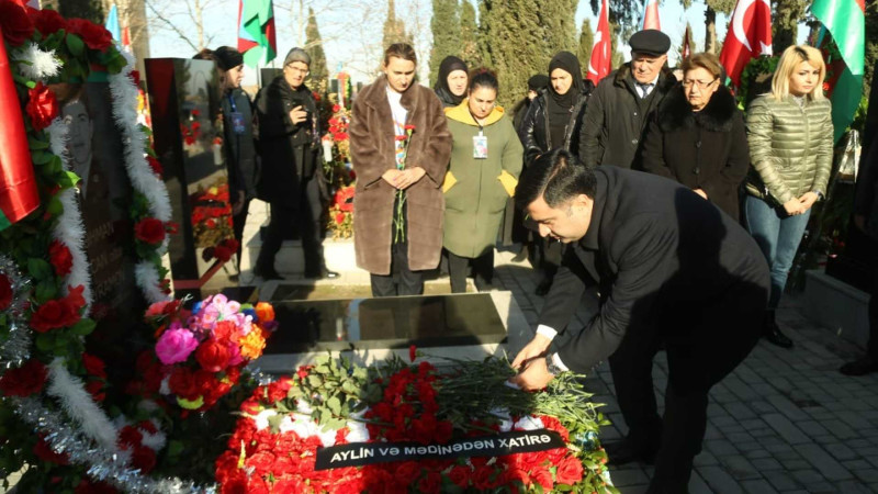 Gəncə: şəhid Bayramov Rəhmanın xatirəsi anılıb