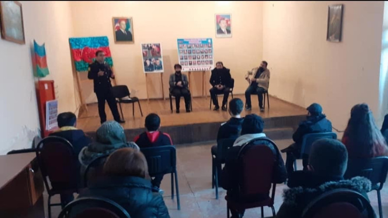 Gəncədə məktəblilərə narkomaniya ilə bağlı tədbir təşkil edilib