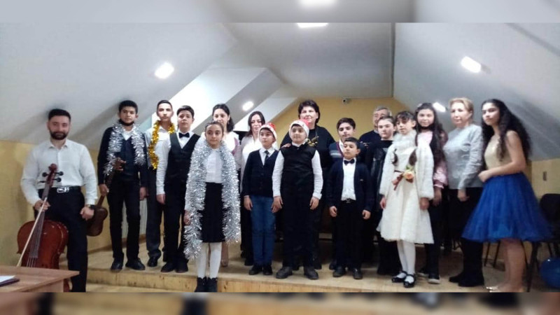 Gəncədə Yeni il münasibətilə bayram tədbiri keçirilib