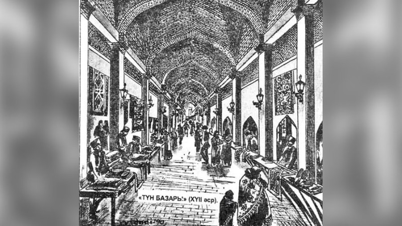Gəncənin qədim Tün bazarı