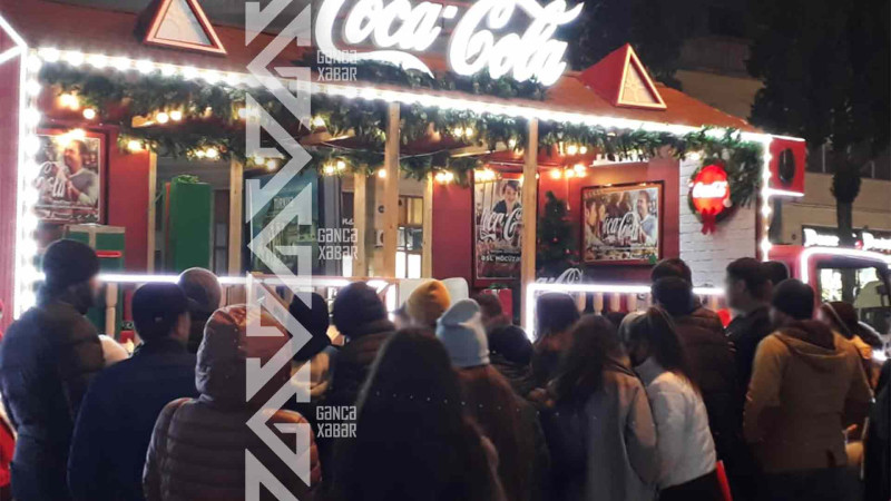 Coca-Cola şirkəti Gəncədə aksiya keçirib