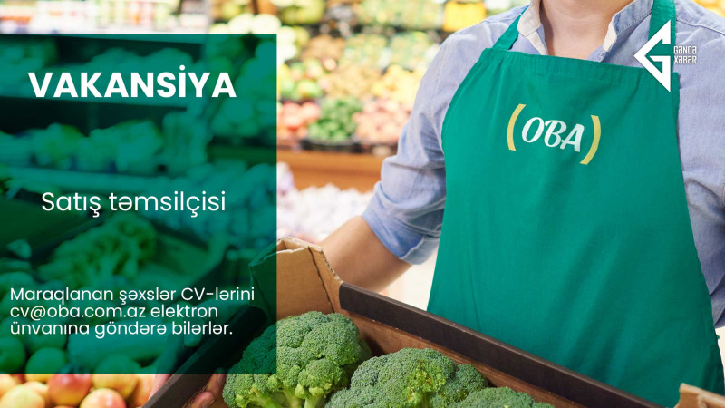 Gəncədə yeni vakansiya var