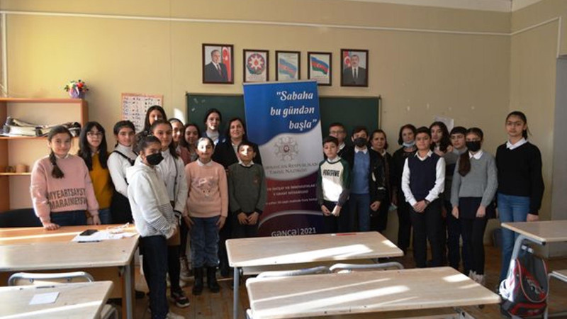 Gəncənin 26 saylı orta məktəb-liseyində tədbir baş tutub
