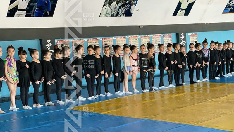 Gəncə Olimpiya İdman Klubunda gimnastika tədris edilir
