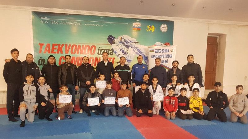 Gəncədə taekvondo üzrə yarış baş tutub
