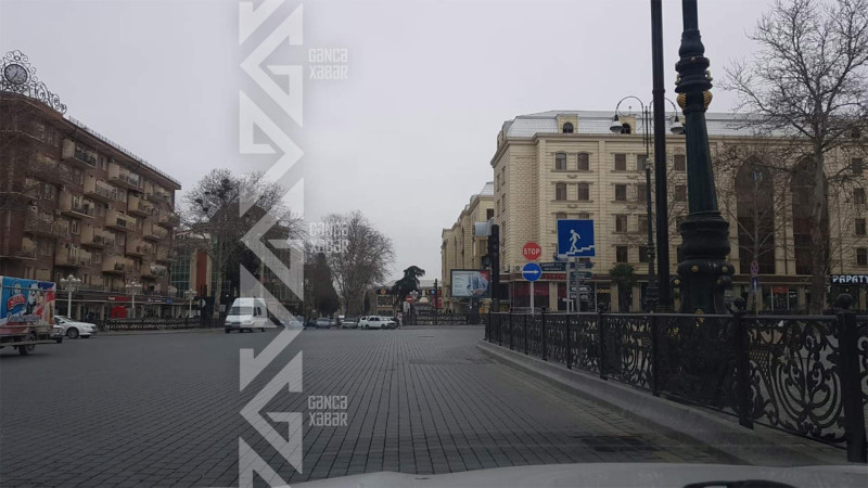Gəncənin mərkəzində yenə işıqfor işləmir