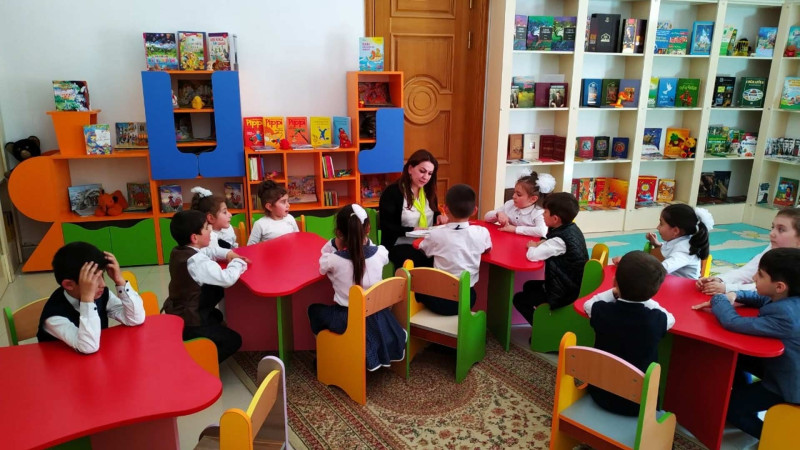 Gəncədə nağıl saatı təşkil olunub