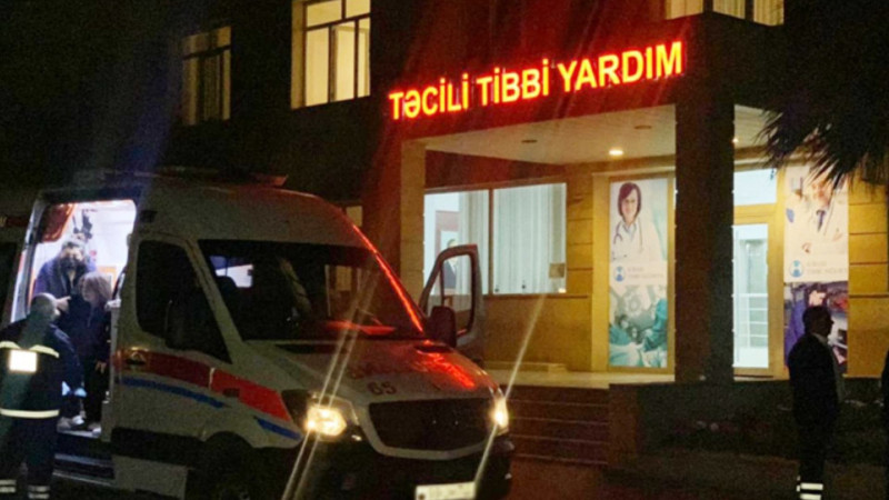 Gəncədə ər arvadına xəsarət yetirdi