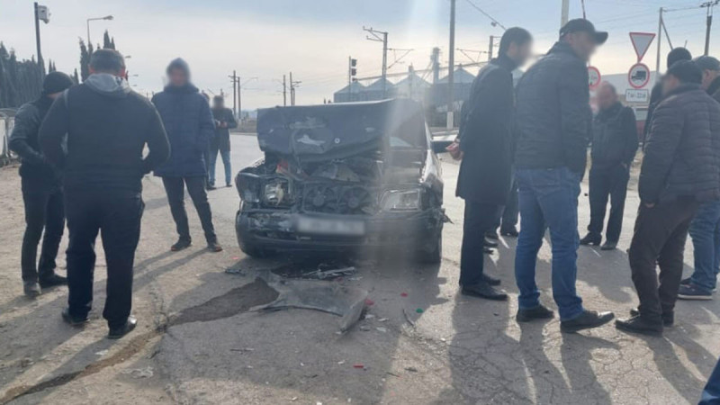 Gəncədə avtobusun iştirakı ilə zəncirvari qəza olub