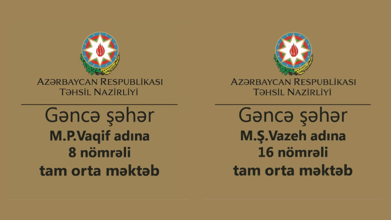 Gəncə məktəbliləri yeni layihədə iştirak ediblər