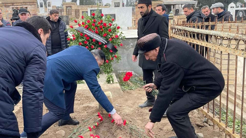 Gəncədə Novruz Qartalla vida mərasimi keçirilib